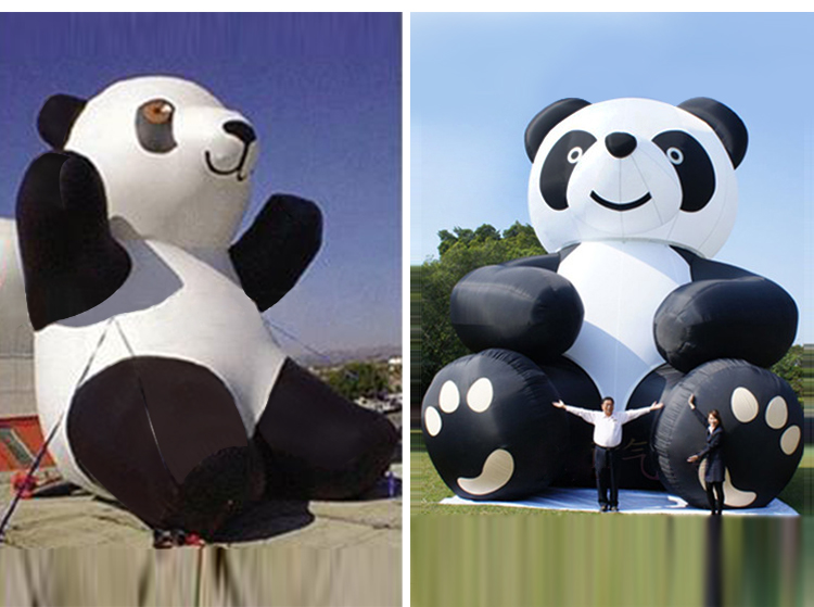 章贡熊猫活动卡通气模